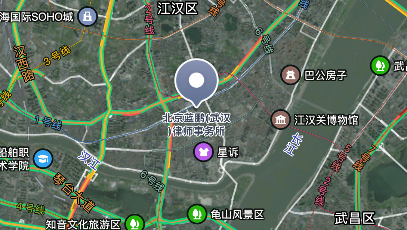 蓝鹏武汉位置图