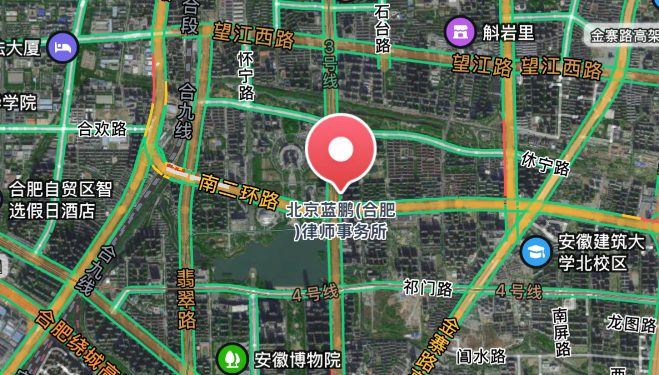Lanpeng in Hefei location map