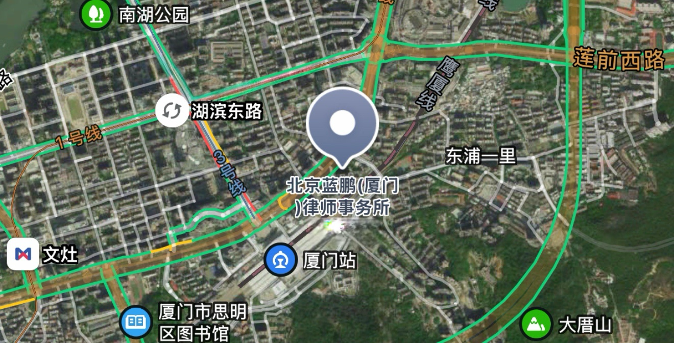 蓝鹏厦门位置图