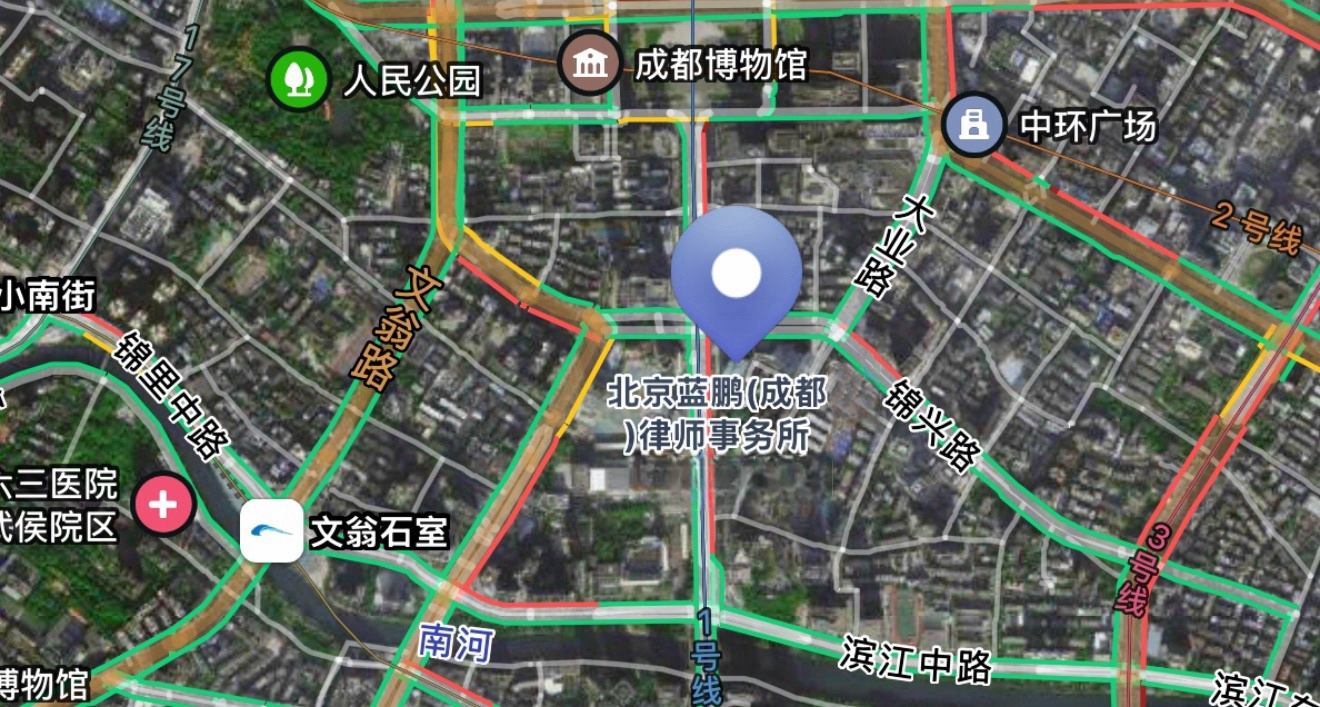 蓝鹏成都位置图