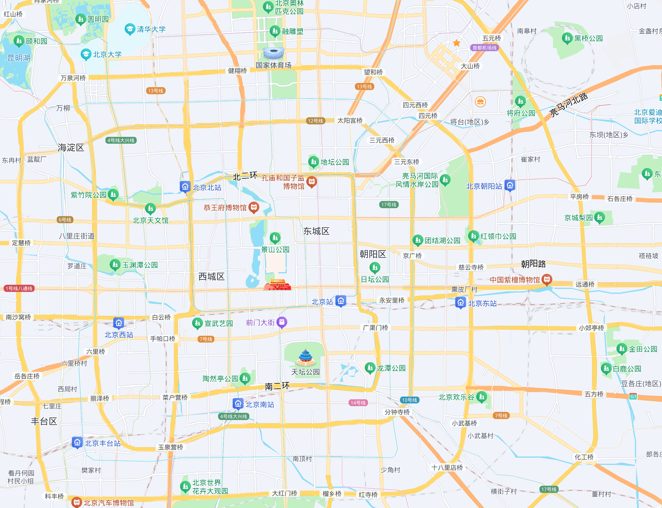 北京总部位置图