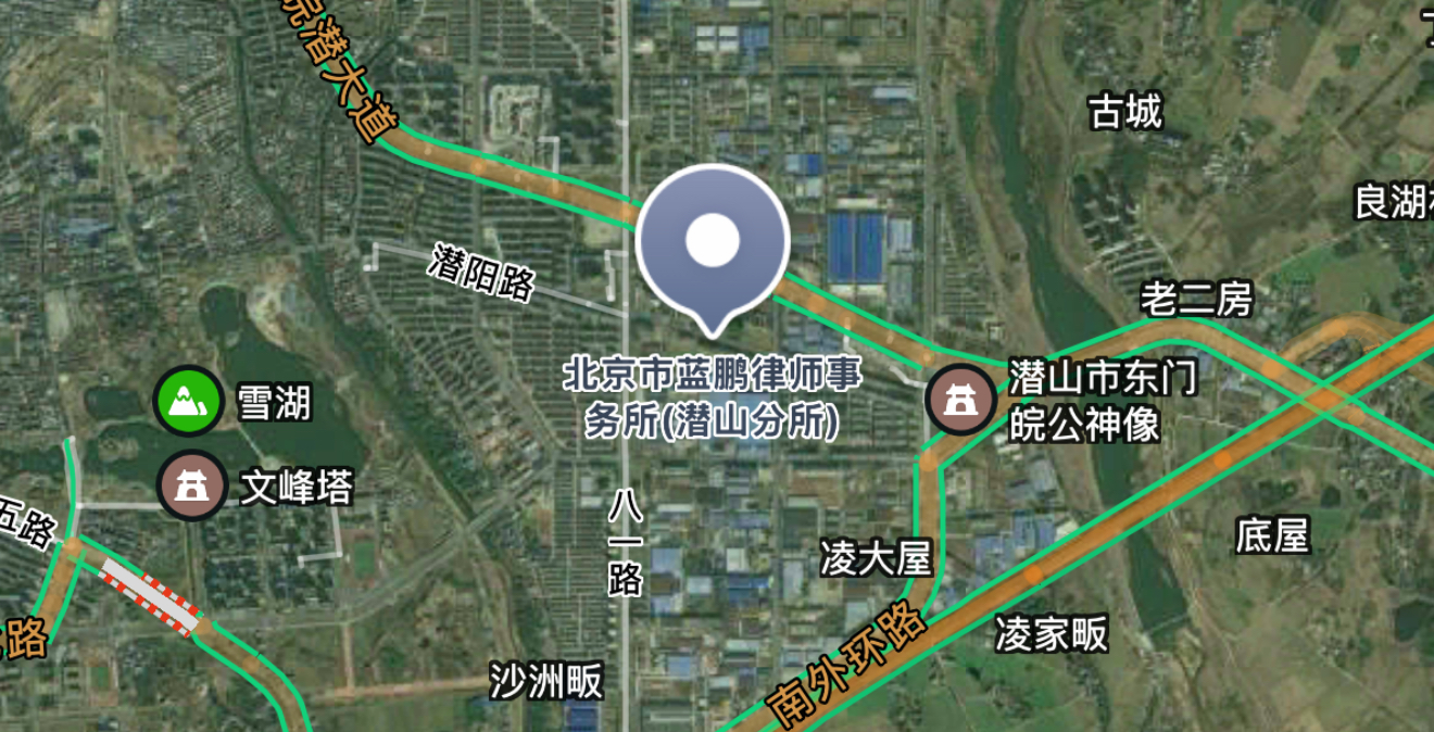 蓝鹏潜山位置图