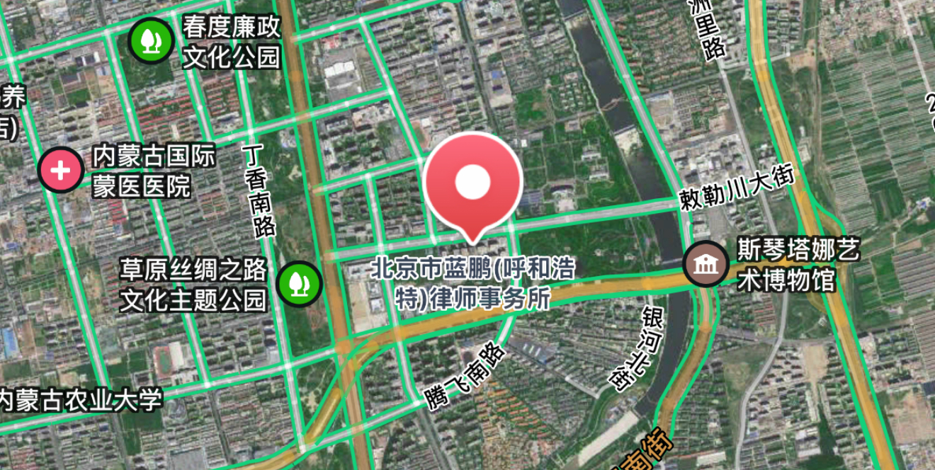 蓝鹏呼和浩特位置图